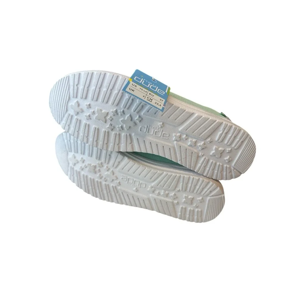 Hey Dude Sneakers‎ Shoes Womens Size 7 EU 38 Wendy Glitter Moon Stone New